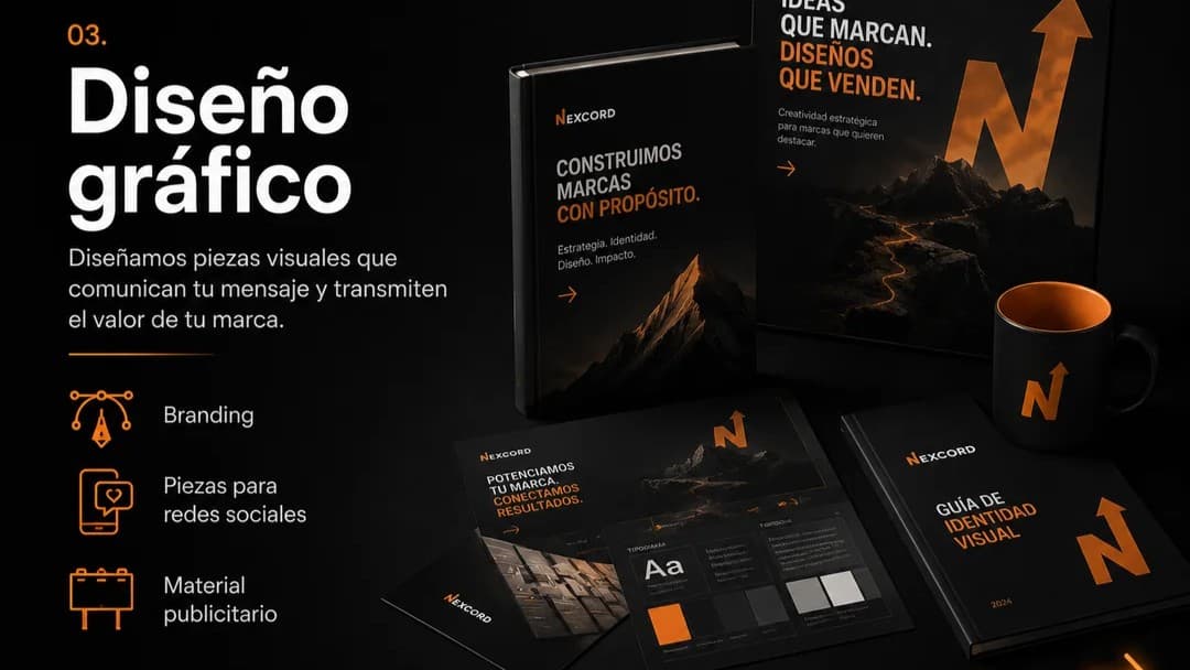 Servicio de Diseño gráfico de Nexcord